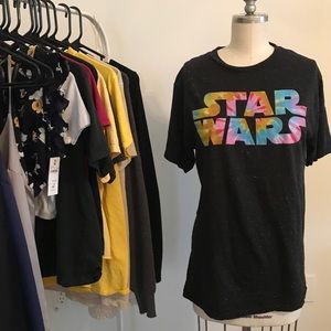 Star Wars Gray Black Unisex Tshirt